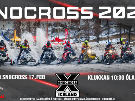 HELI AIR Snocrossið á Laugardaginn 17. Feb