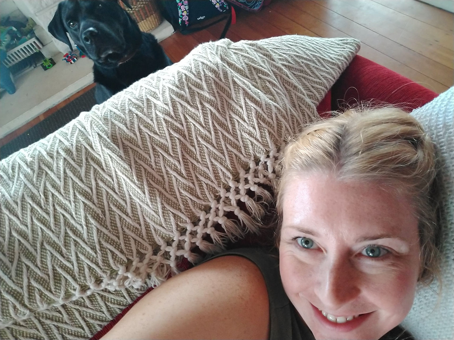 Not being busy while Moses watches