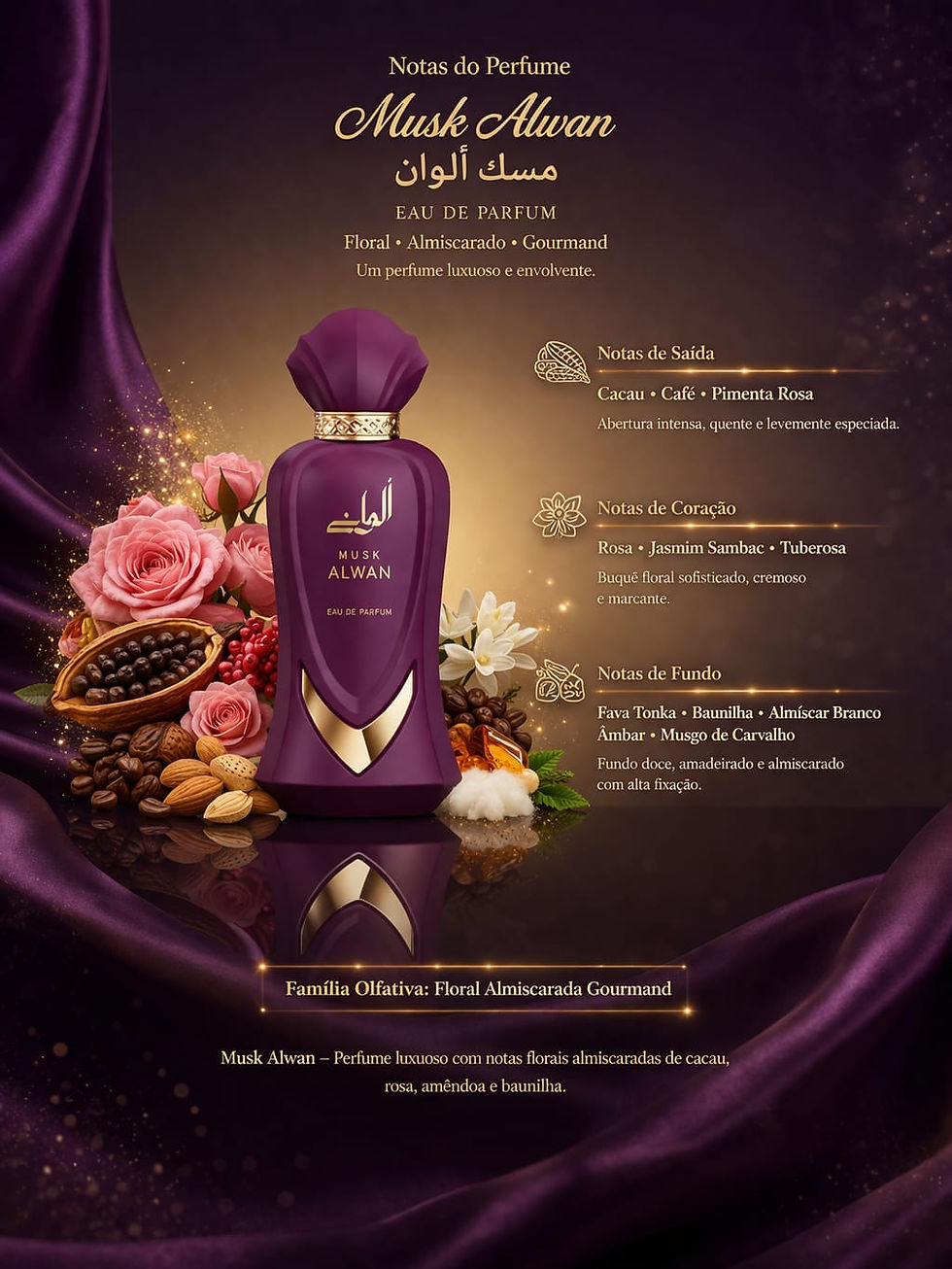 Miniatura: Musk Alwan – Perfume luxuoso