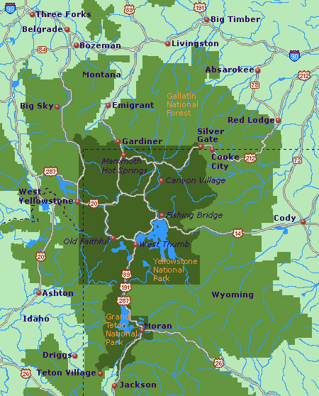 Unsere Reise in den Yellowstone