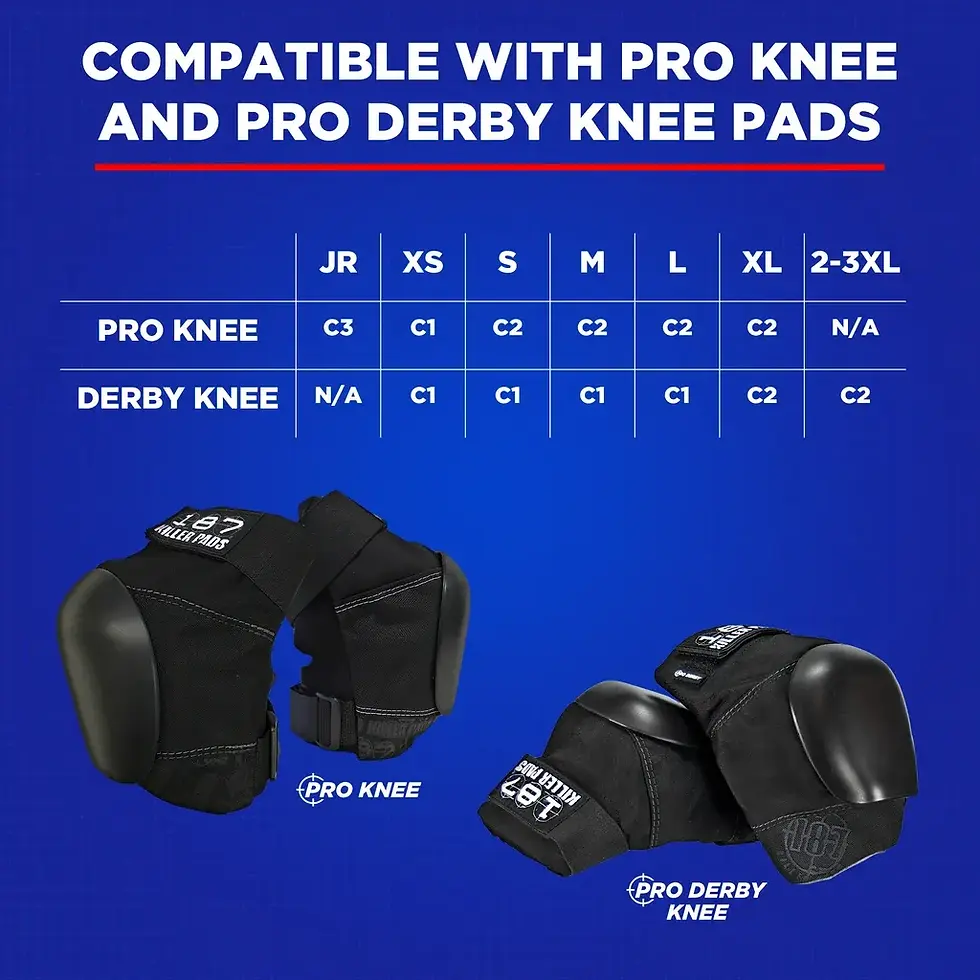 Miniatura: Lock-in Recap 187 Killer Pads C2 Rodillera Pro Repuesto