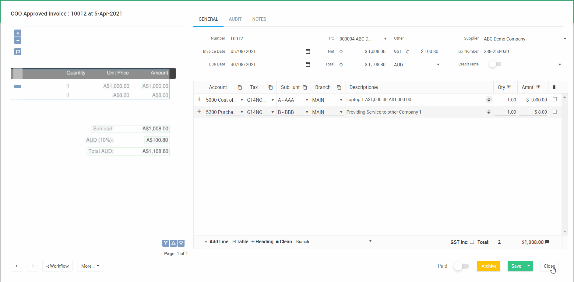 See Ocerra AP automation in action