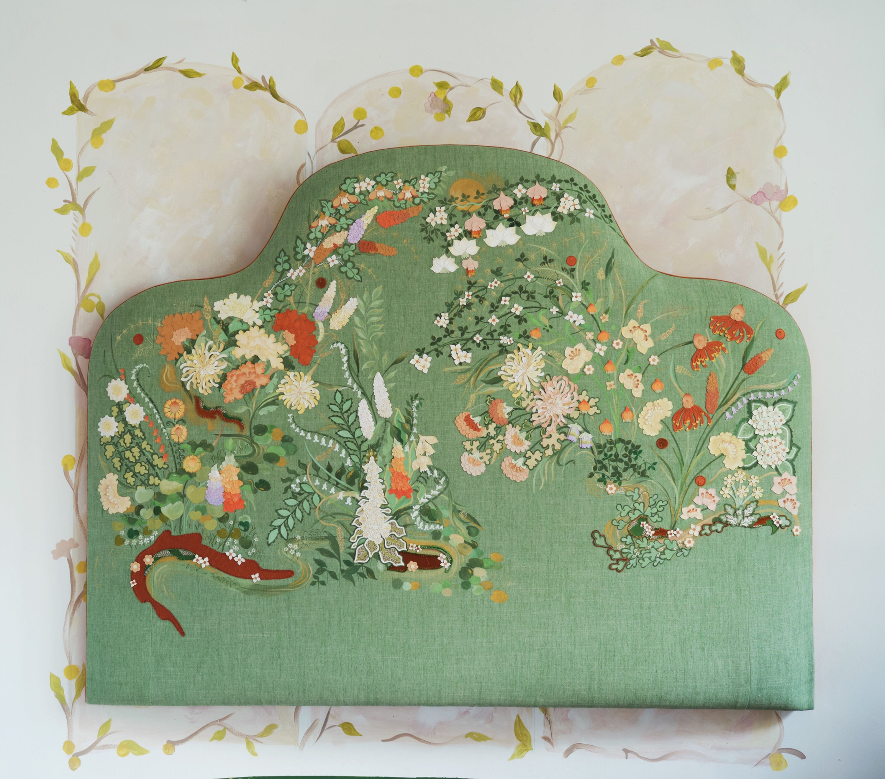 Breamore Marsh headboard