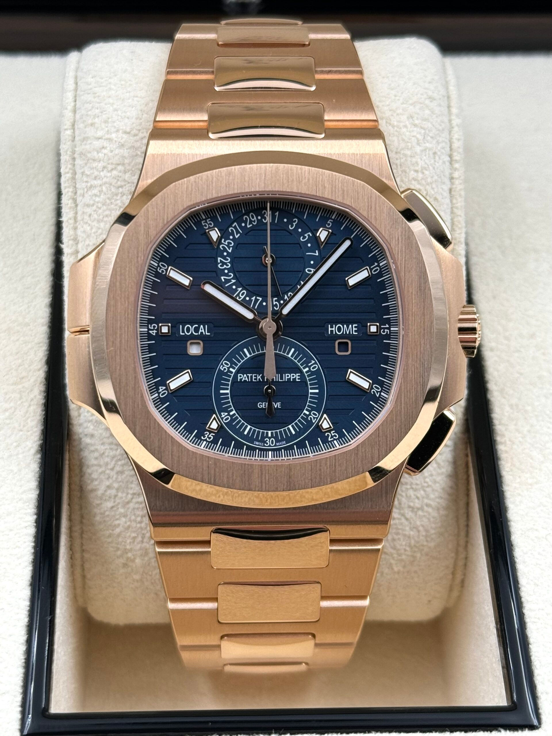 Patek Philippe Nautilus Travel Time 5990/1R Patek Philippe Nautilus Travel Time