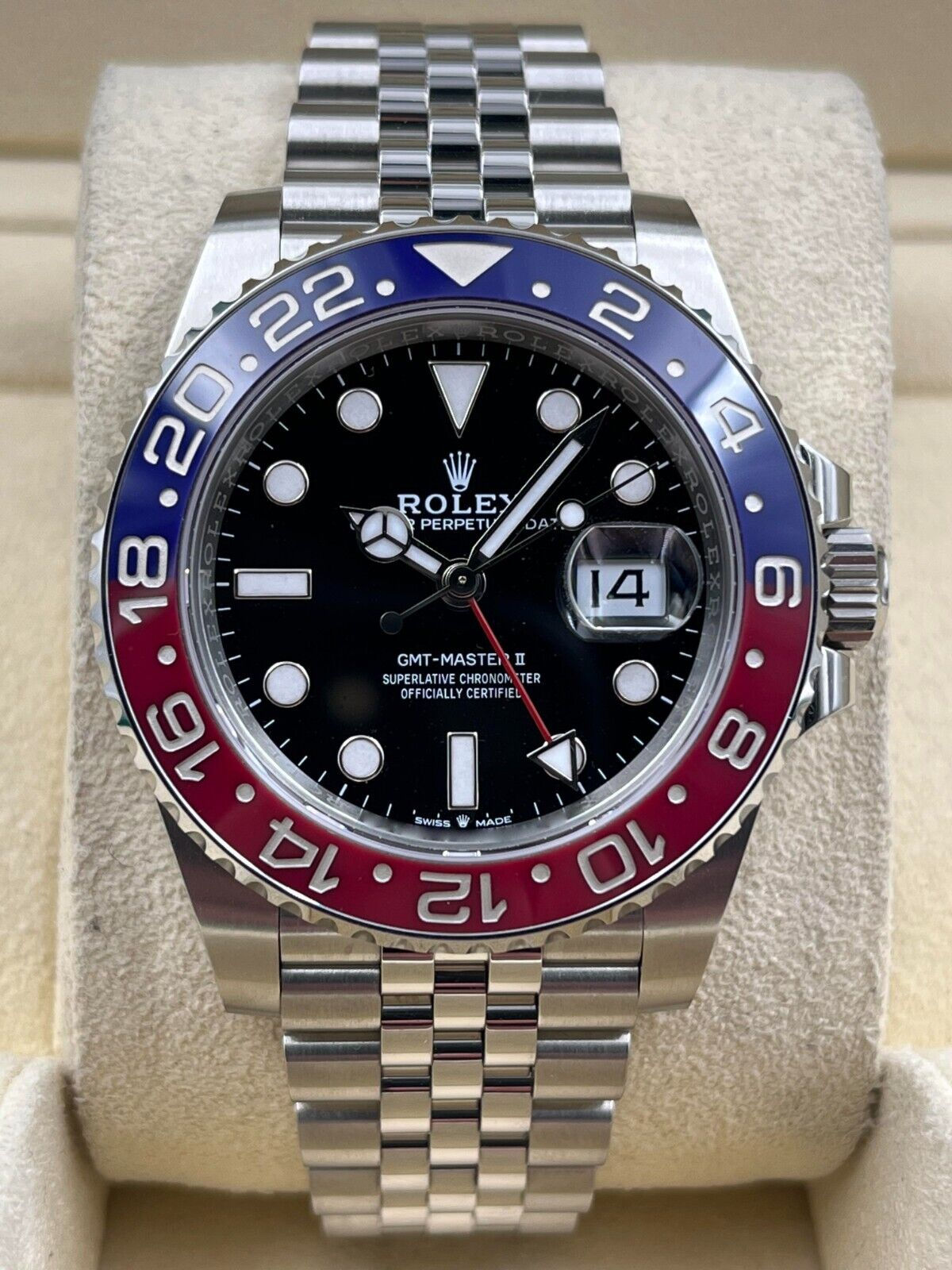 Rolex GMT-Master II 126710BLRO Pepsi Jubilee Bracelet Box & Papers 2025