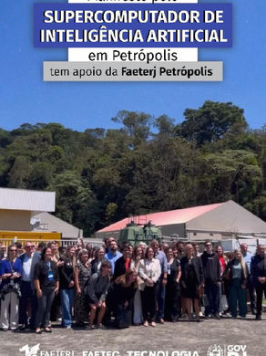 Manifesto pelo supercomputador de IA em Petrópolis é assinado com apoio da Faeterj Petrópolis