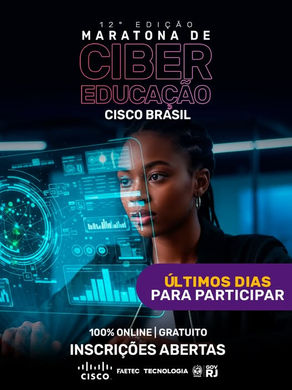Últimos dias para inscrição na Maratona de Cibersegurança Cisco