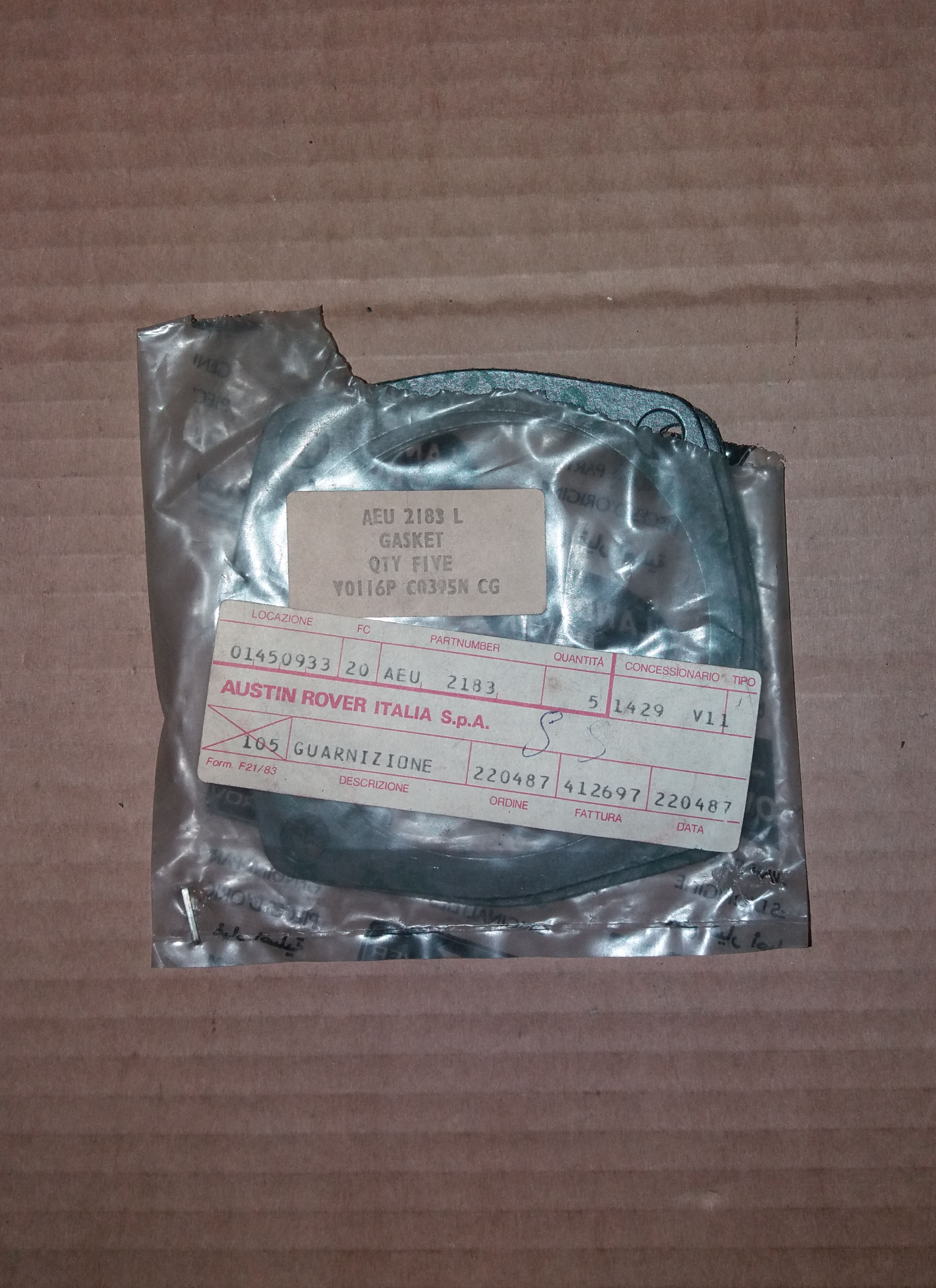 AEU 2183 GUARNIZIONI AUSTIN ROVER (74-6)