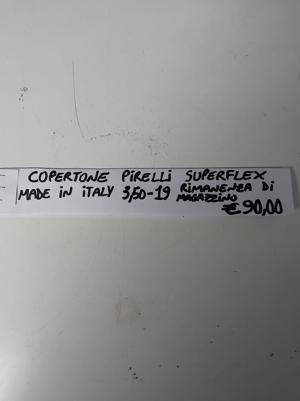 Thumbnail: Copertone Pirelli Superflex made in italy 3,50-19 Rimanenza di Magazzino SC. 59
