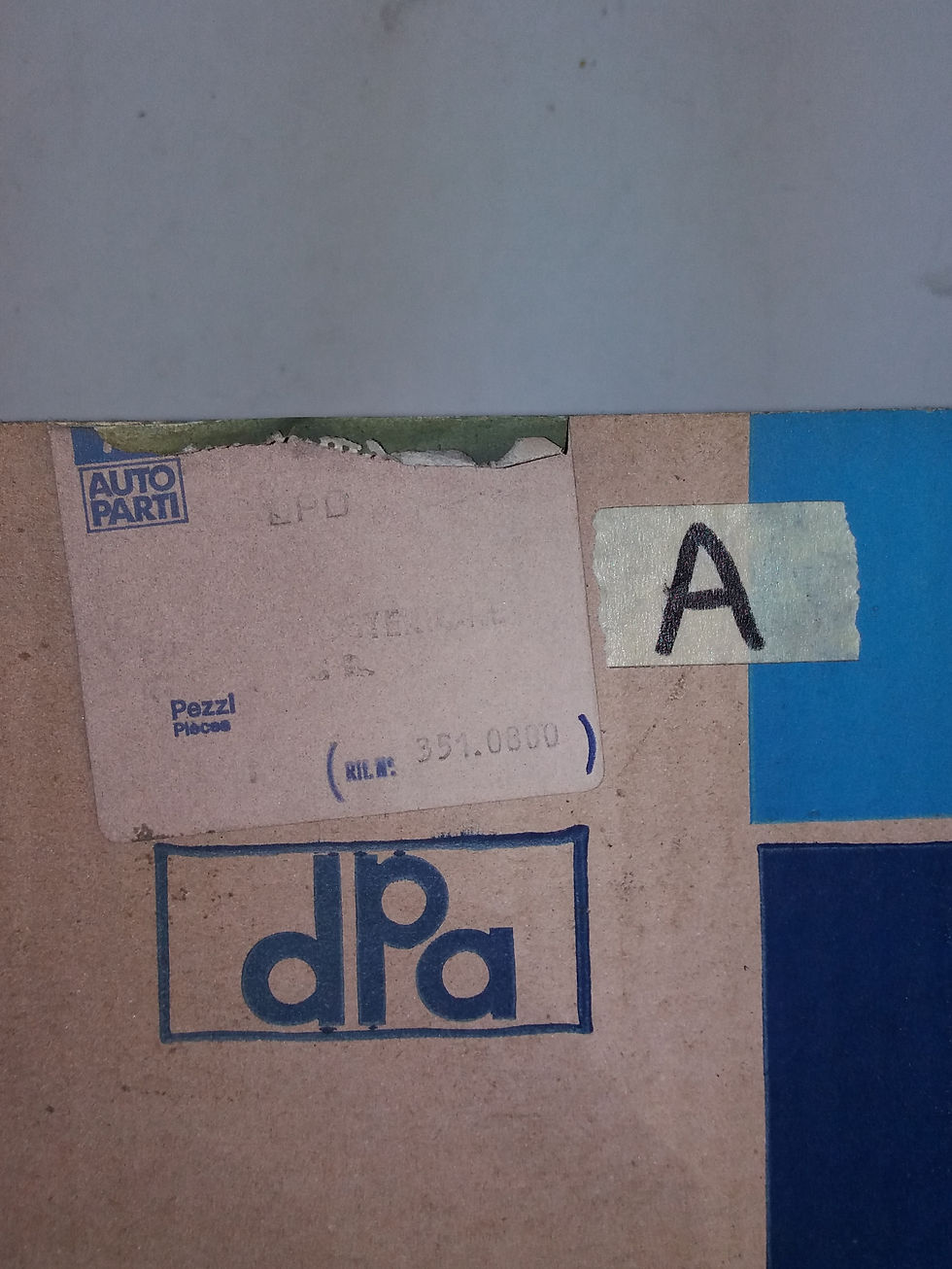 Thumbnail: 351.0800 FANALE POST. dPa AUTO PARTI (A) (72-2)