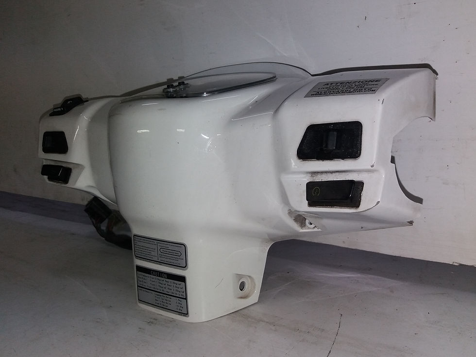 Miniatura: Kymco Coperchio manubrio con strumentazione Like LX V.T. bianco    S.L