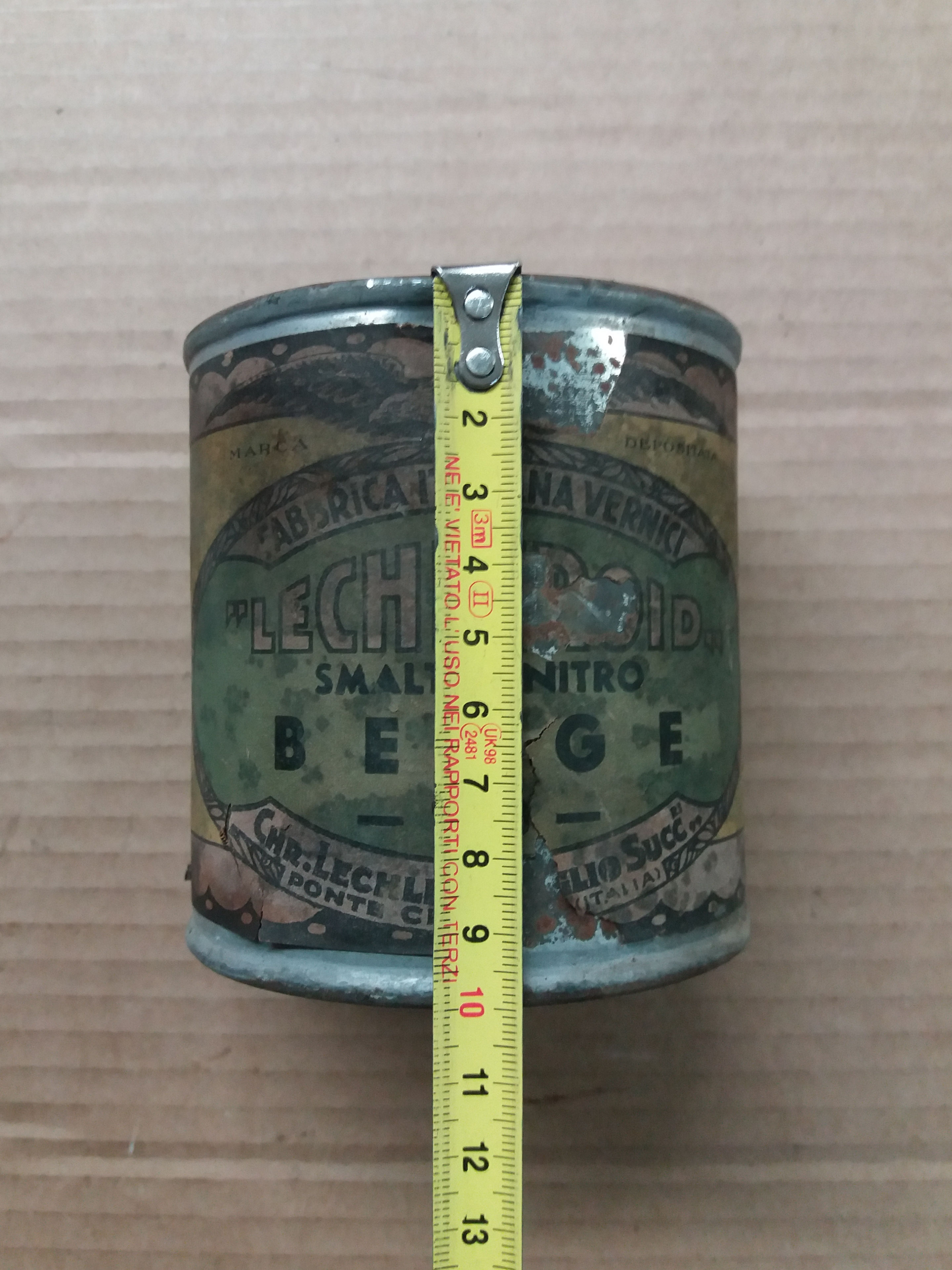 FABBRICA ITALIANA VERNICI  LECHLEROID 1113 (A) BEIGE H10CM -VV