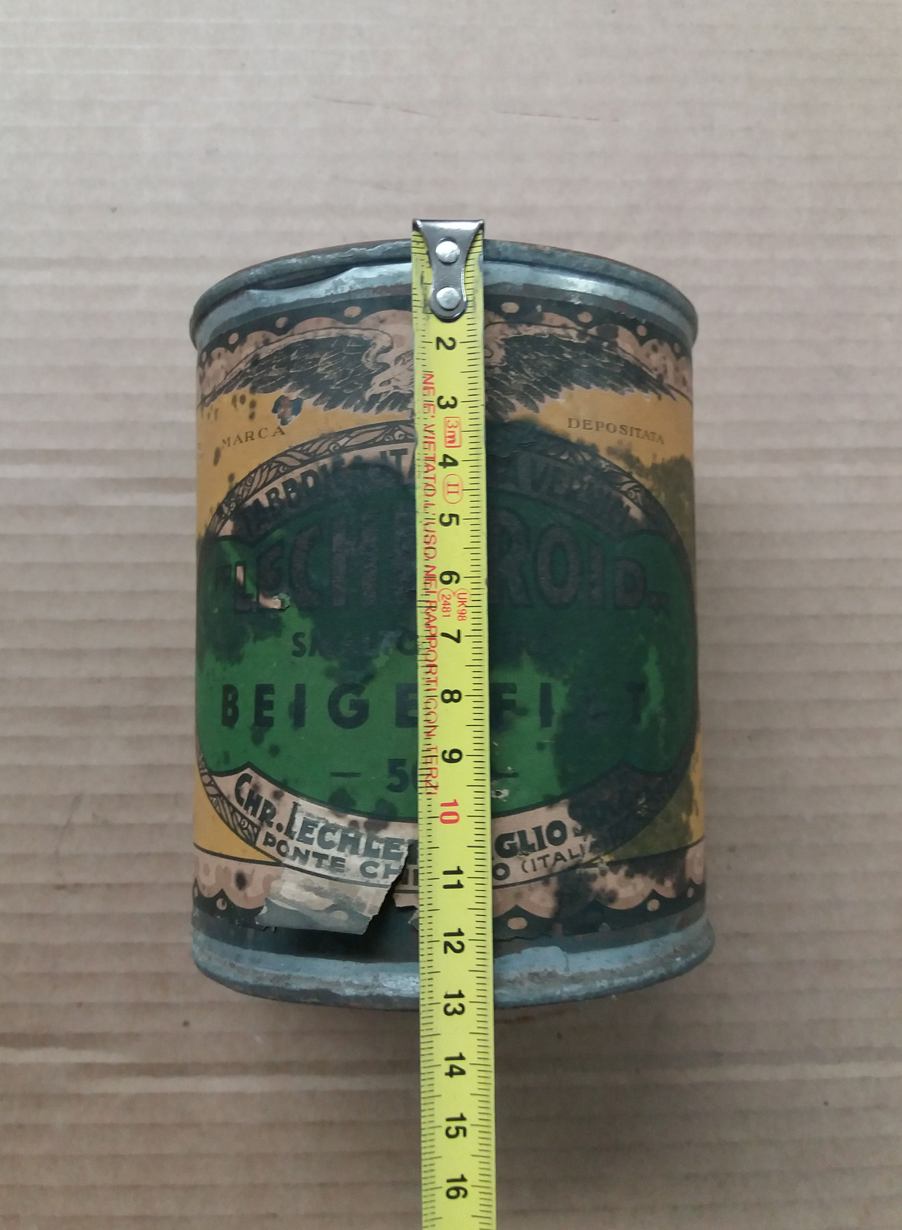 FABBRICA ITALIANA VERNICI LECHLEROID  502 (A) BEIGE FIAT - H13CM - VV