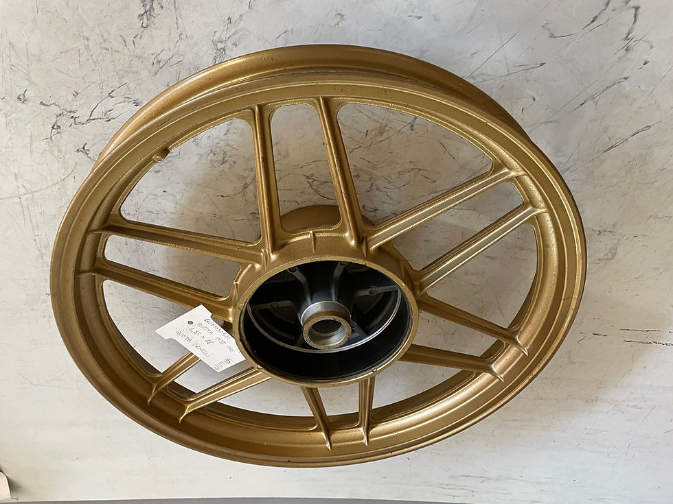 Thumbnail: GU65630500 Ruota post oro  A BENELLI  1,85 x 18 -   VV