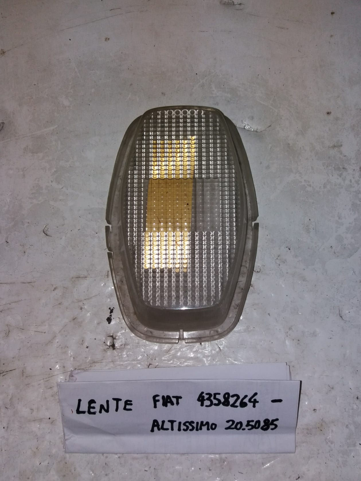 4358264 LENTE FIAT ALTISSIMO (71-3)