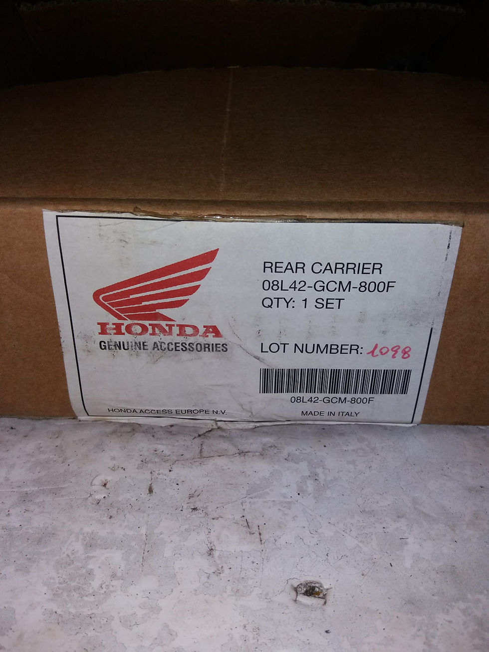 Thumbnail: Honda Portapacchi originale X8R - VV