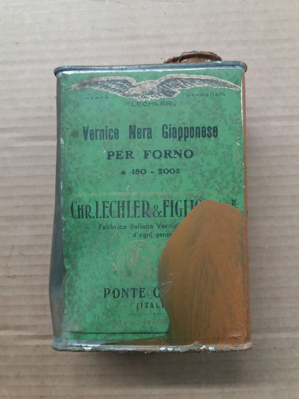 Miniatura: LECHLER VERNICE NERA GIAPPONESE (A) H16,5CM - VV