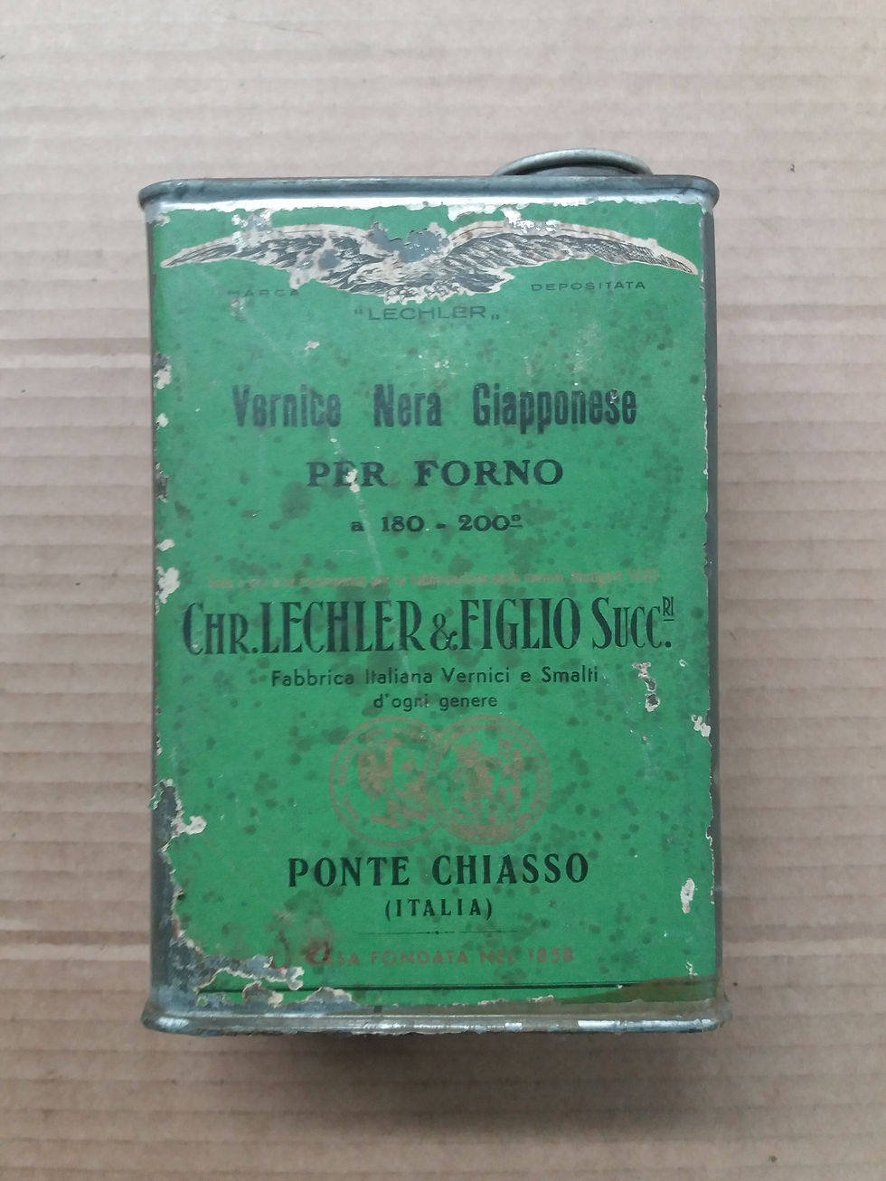Thumbnail: LECHLER VERNICE NERA GIAPPONESE (A) H16,5CM - VV