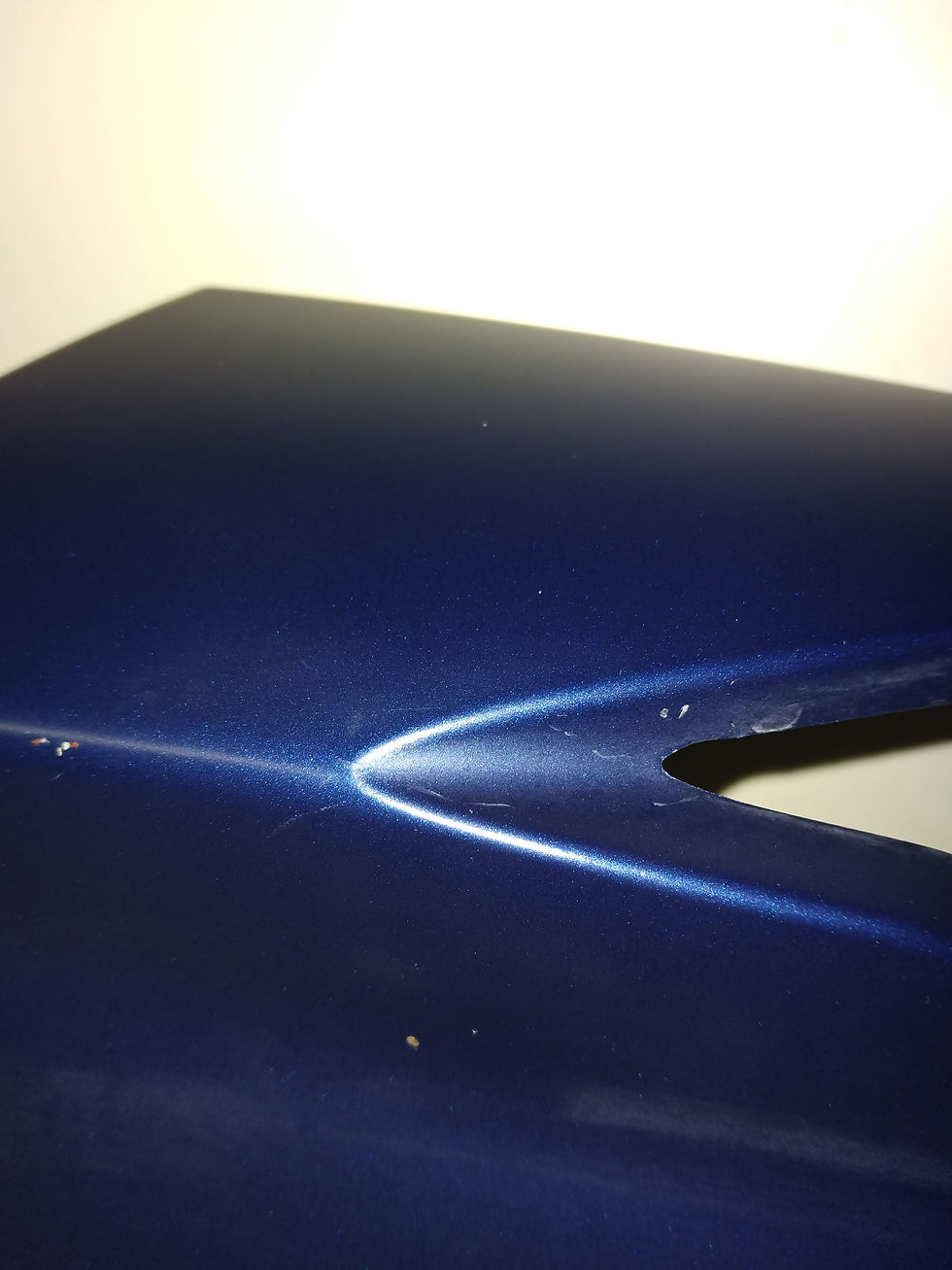 Miniatura: Kymco Carena ant. DX. blu verbania Downtown 350  (89-C)