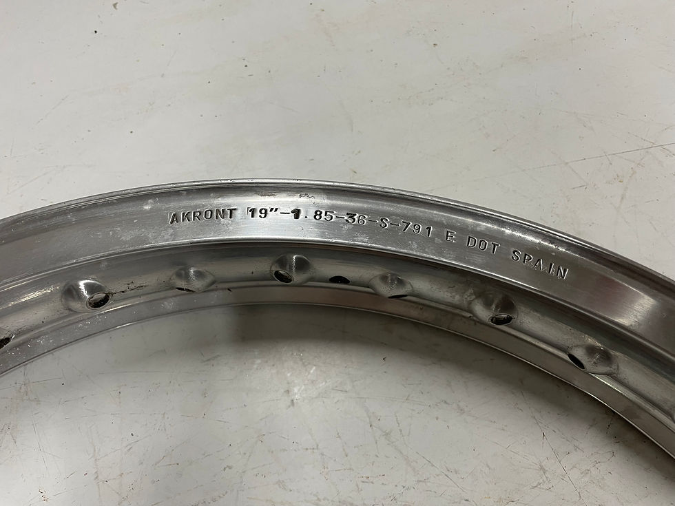 Miniatura: Cerchio alluminio  D  AKRONT  S 791 1,85 x 19 -  36 fori     VV