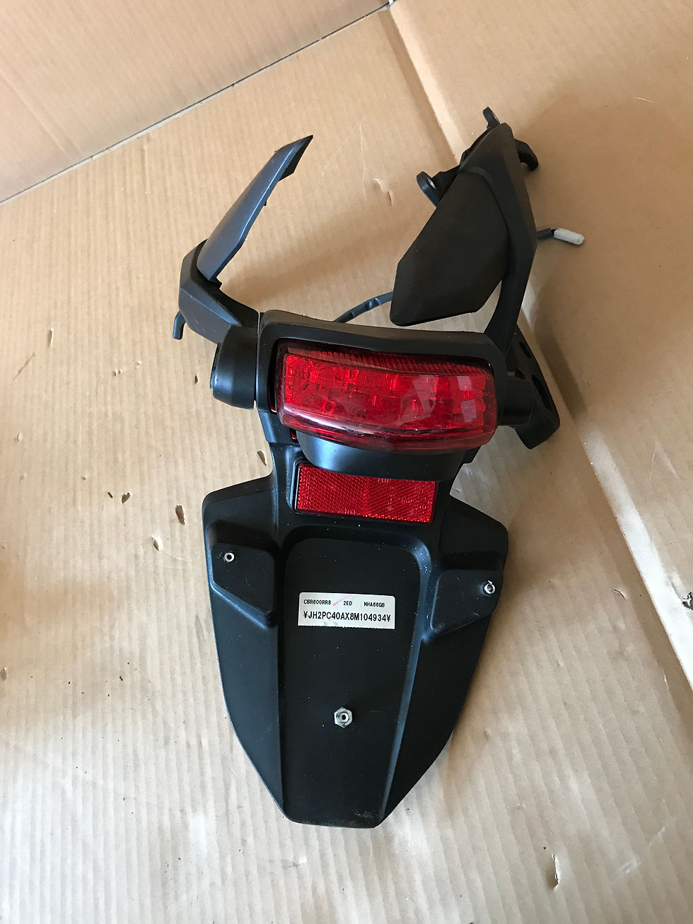 Thumbnail: Honda Parafango CBR 600 RR 2008  S.L