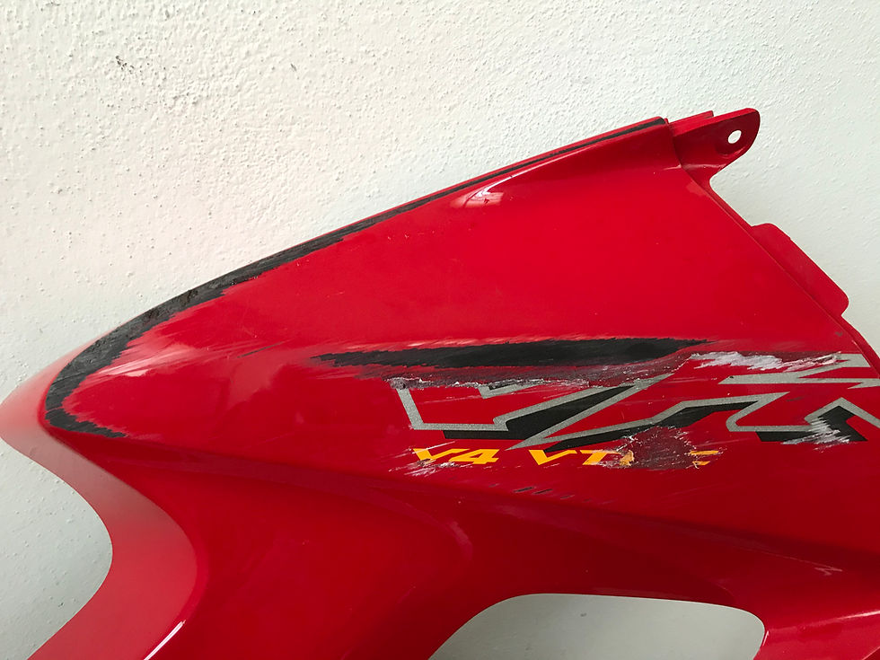Miniatura: Honda Carena lat dx rossa VFR 800 vtech  S.L