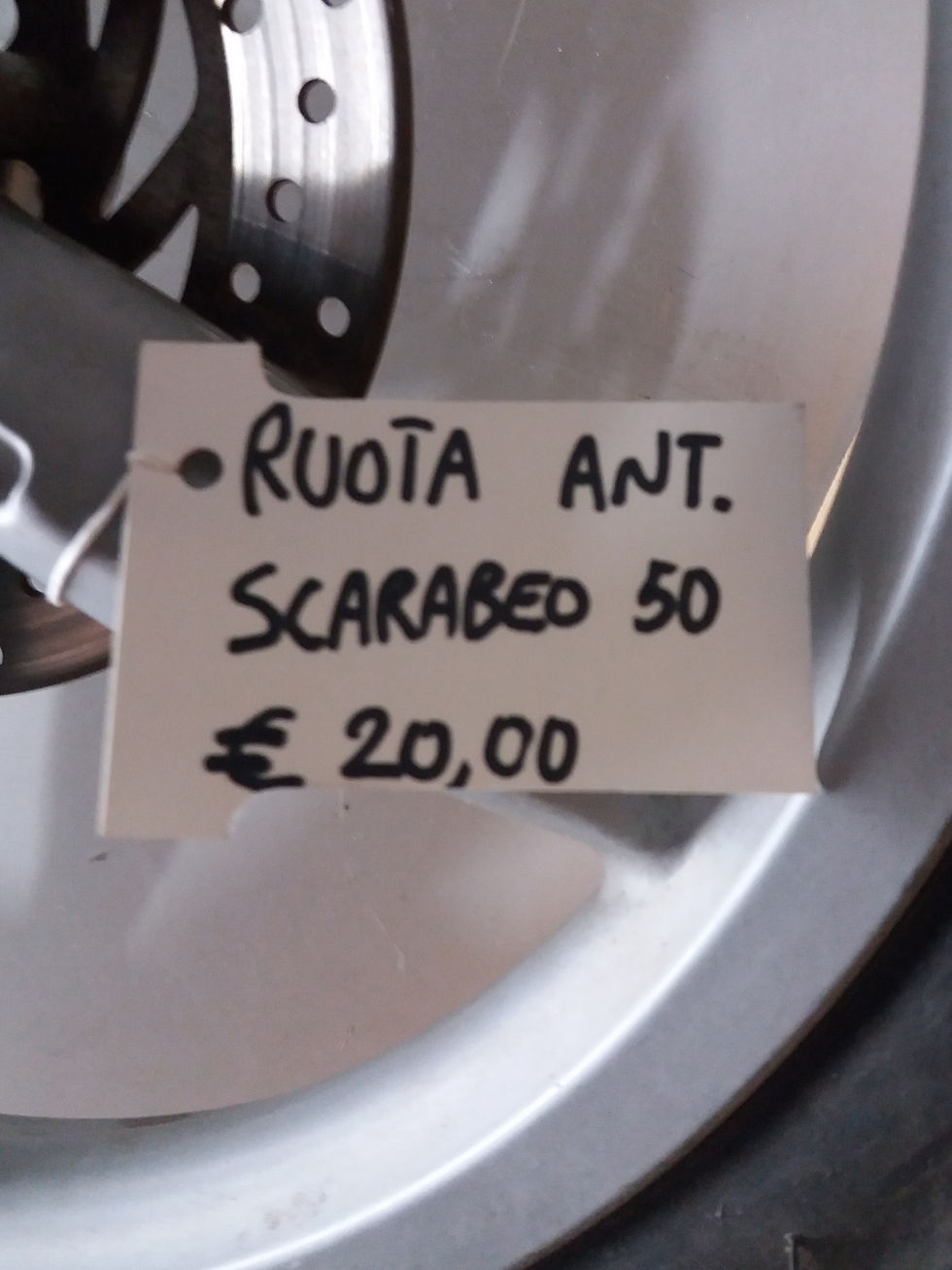 Thumbnail: Scarabeo Ruota anteriore per Scarabeo 50   S.L