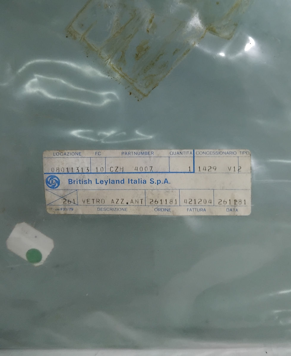 Miniatura: CZH 4007 Vetro della portiera anteriore (VERDE), Austin Mini SC.(93)