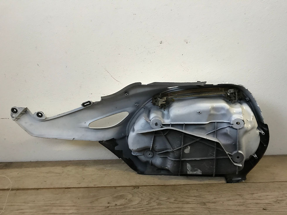 Thumbnail: Honda Borsa post dx bianca Deuville 650 2002-2004 S.L