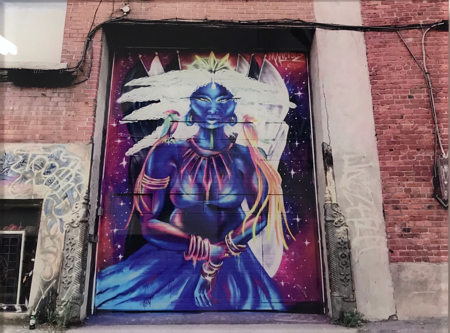 Mural on Van Horne Street, Montreal