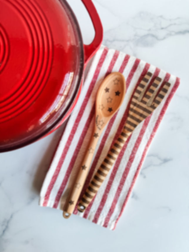 Stars & Strips America 250 Wooden Utensil Set