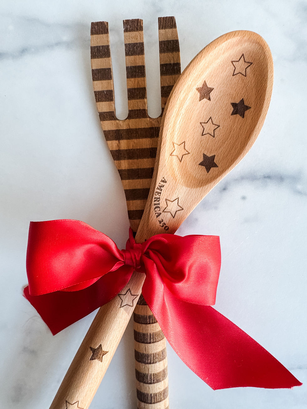 Thumbnail: Stars & Strips America 250 Wooden Utensil Set