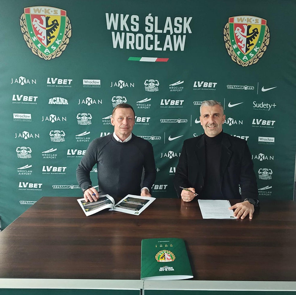 ROZPOCZĘCIE WSPÓŁPRACY Z WKS ŚLĄSK WROCŁAW