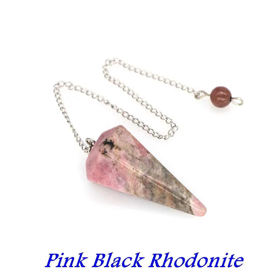 Thumbnail: Natural Quartz Reiki Healing Pendulum Dowsing Spiritual Divination