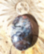 Beautiful Purple Moss Agate