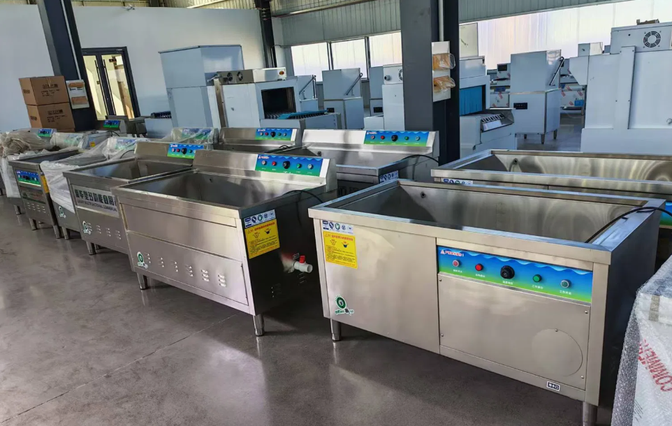 Durable 304 stainless steel construction of a professional ultrasonic washer