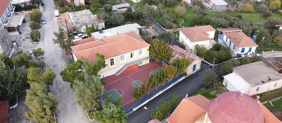 Πτήση πάνω από το χωριό Σταυρός της Ιθάκης-Flight over Stavros Vilage of Ithaca island of Greece