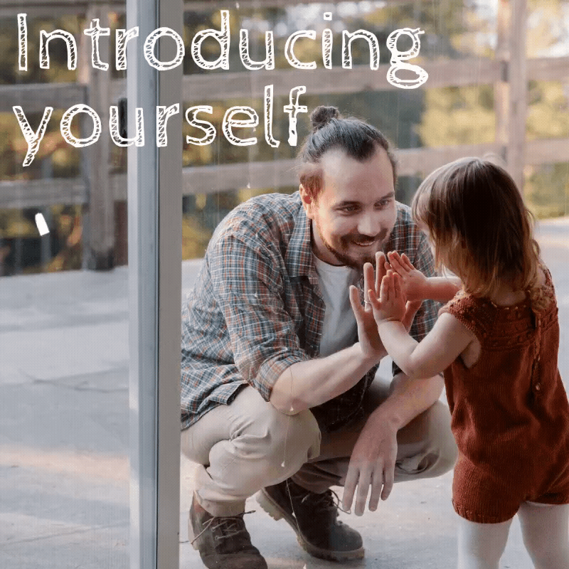 Introducing yourself