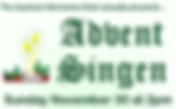 30 November Advent-Singen with Austrian Choir 