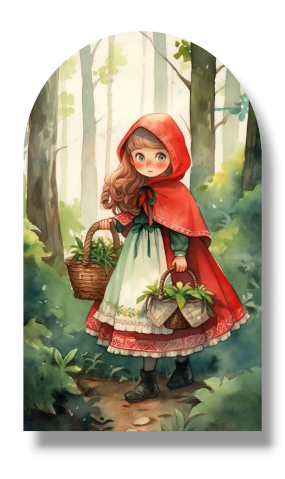 Funda Punta Redonda Caperucita Roja