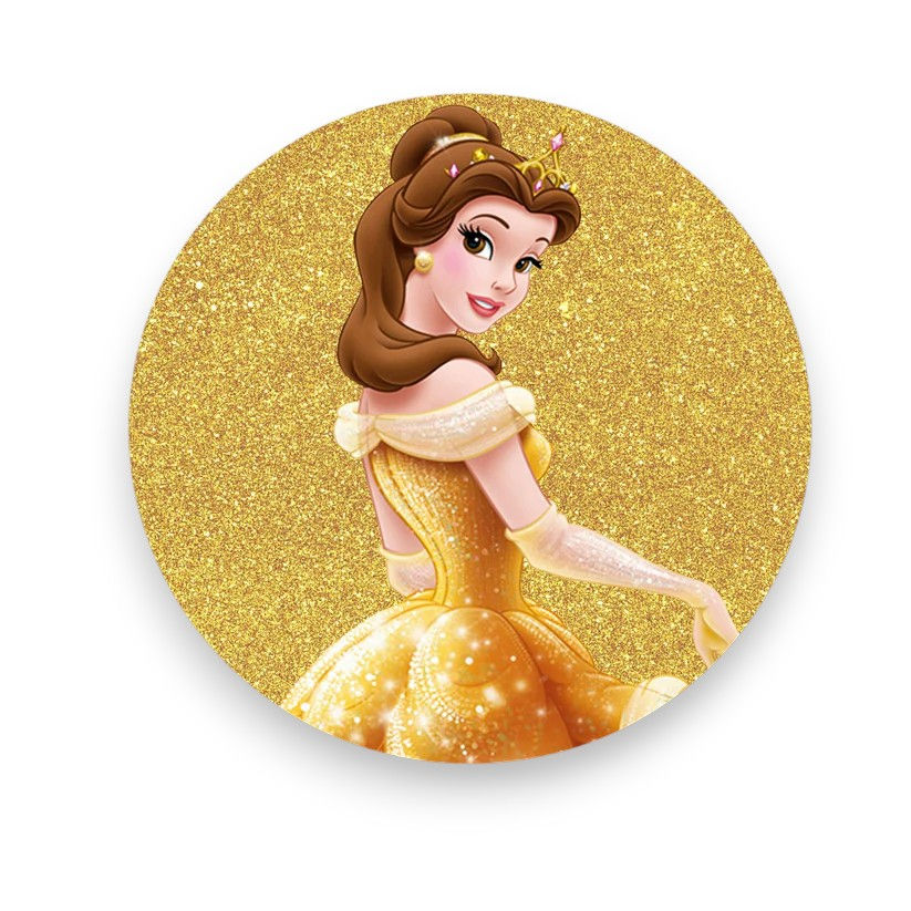 Funda Circular La Bella y la Bestia