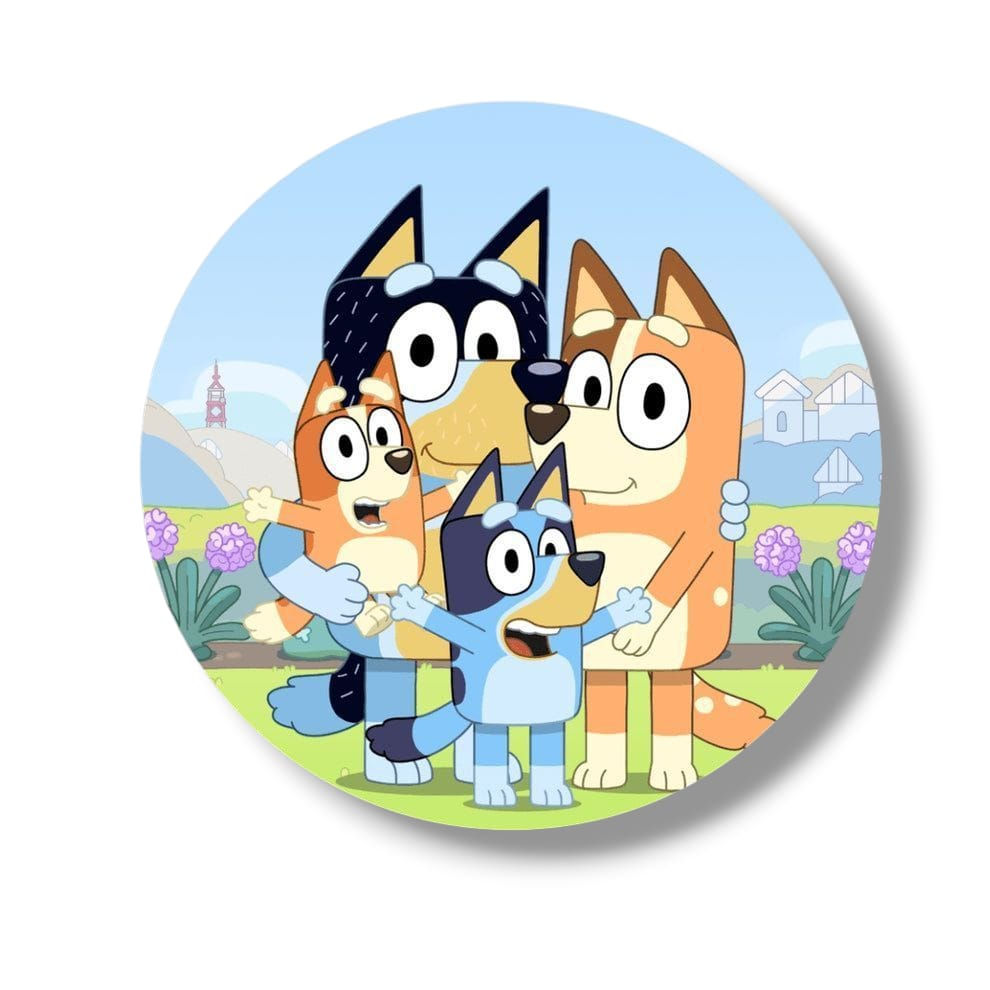 Funda Circular Bluey