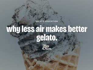 Understanding Overrun: Why Less Air Makes Better Gelato