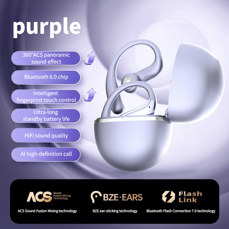 Miniatura: Novos Fones de Ouvido Bluetooth V6.0 True Wireless DS05 com Design Intra-auricul