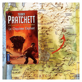 📙 [𝓒𝓱𝓻𝓸𝓷𝓲𝓺𝓾𝒆] Le cinquième éléphant – Les annales du disque-monde