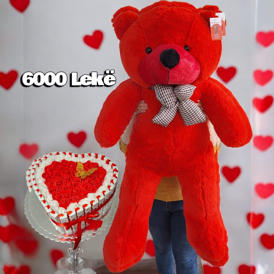 Arush i kuq 120 cm + Torte Kinder