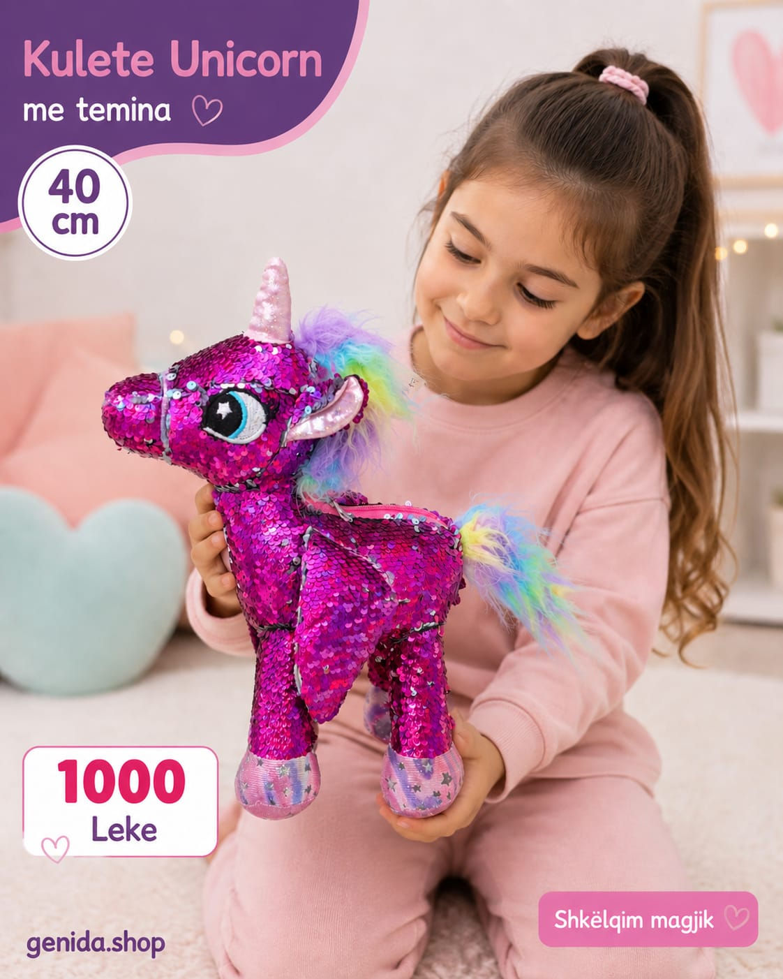 Unicorn Me Temina 40 cm