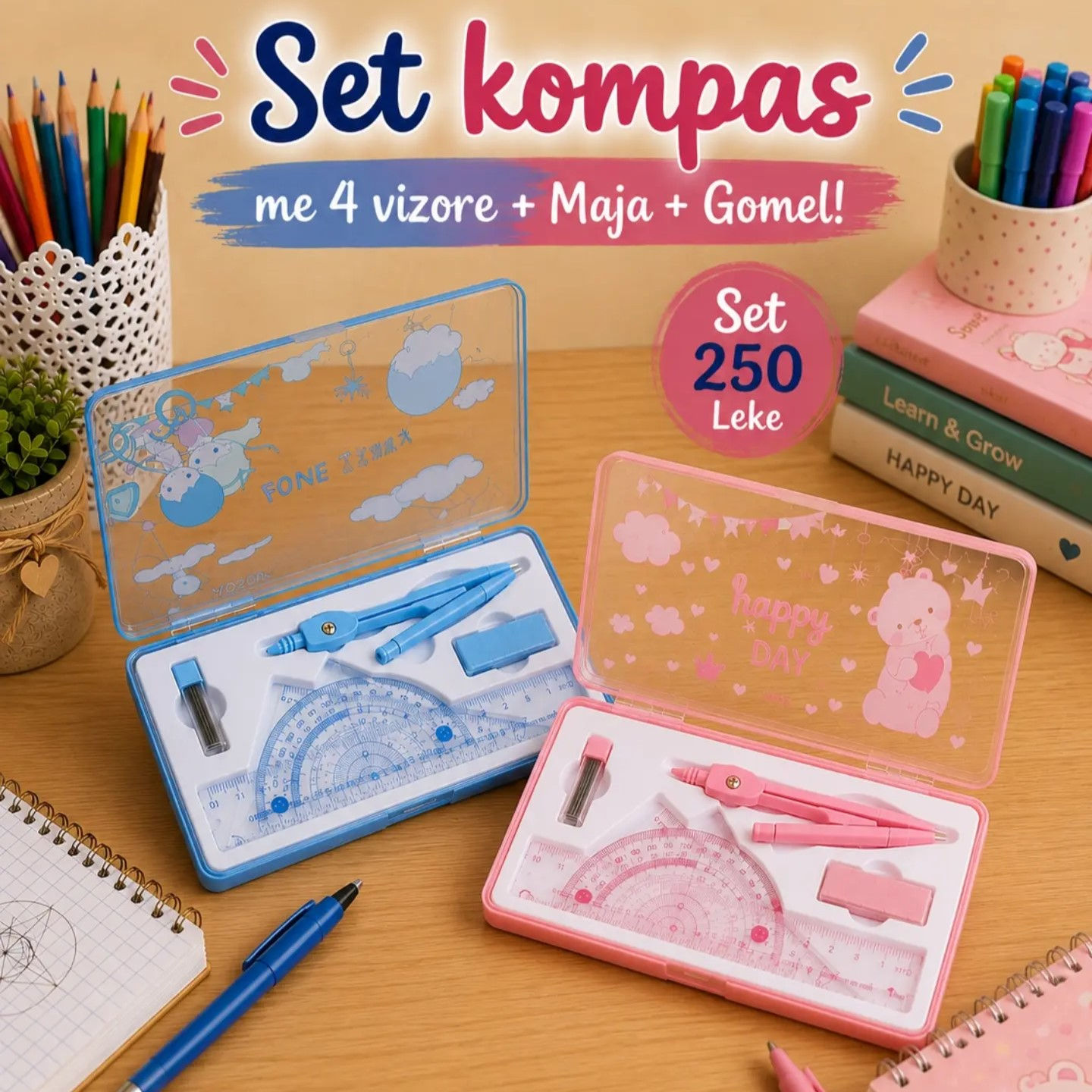 Set kompas me 4 vizore+Maja+Gome