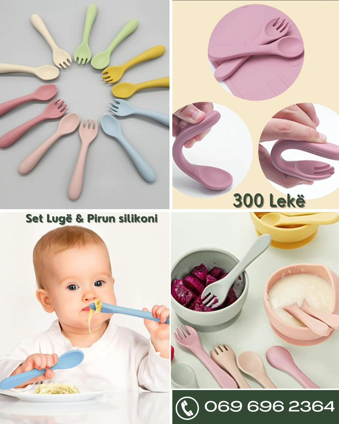 Set Lugë & Pirun silikoni