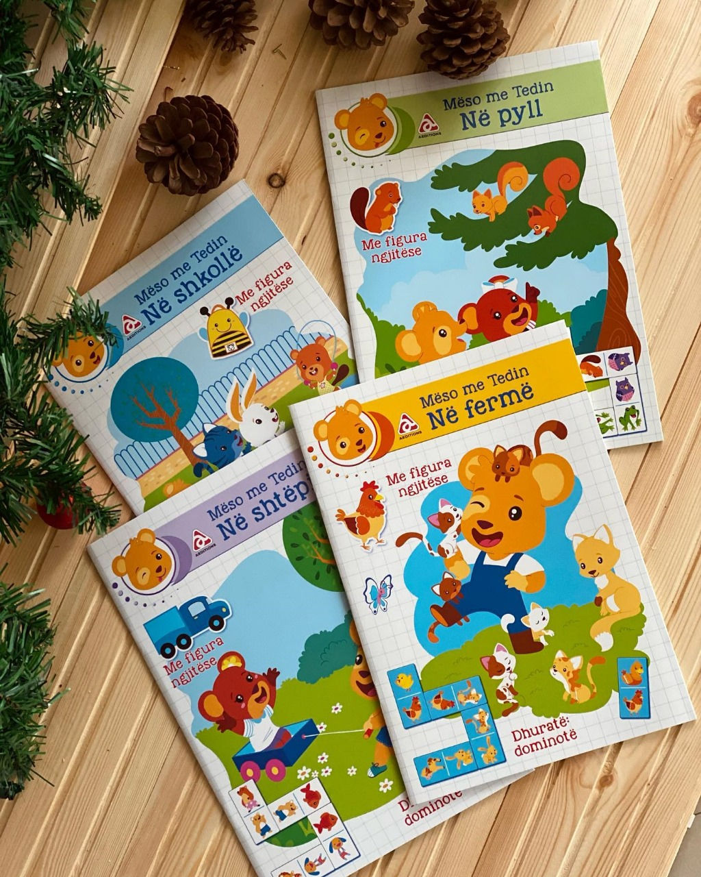 Seria: "Mëso me Tedin" - 4 Libra